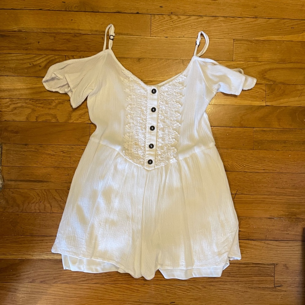 Elegant Lace Romper